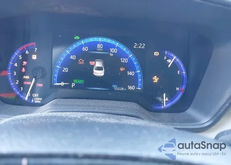 2021 Toyota Corolla Hybrid Le z USA, uszkodzony, nr VIN JTDEAMDE9MJ021414